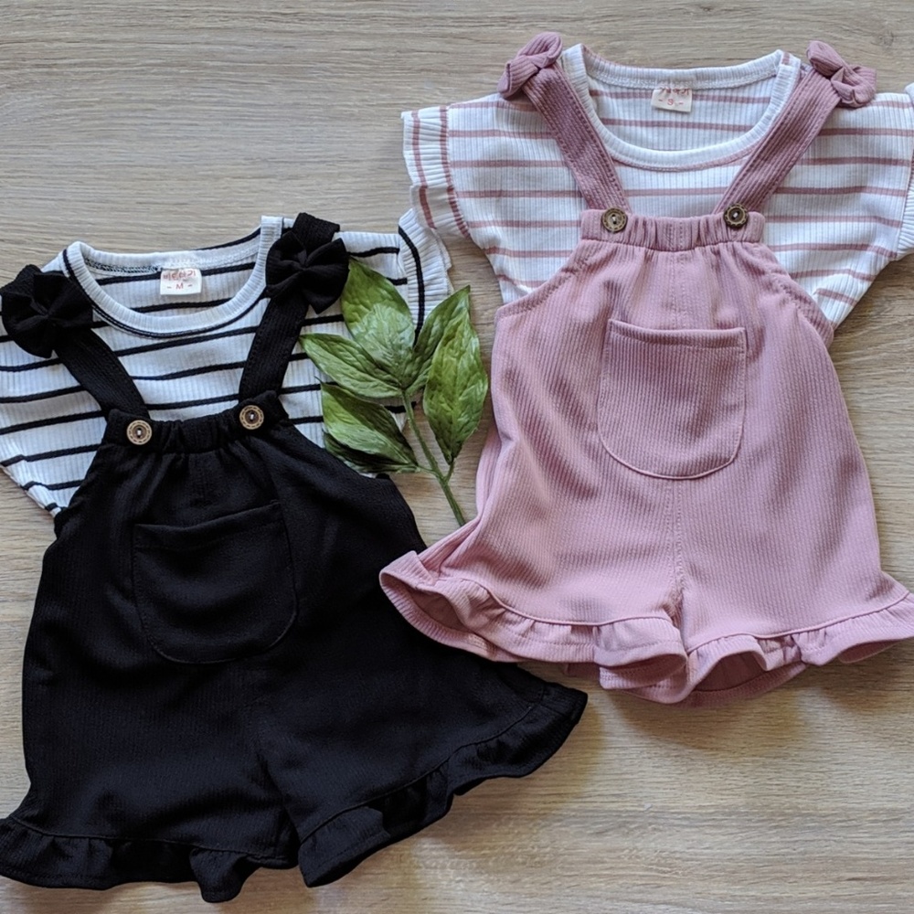 Blouse & Suspender Set